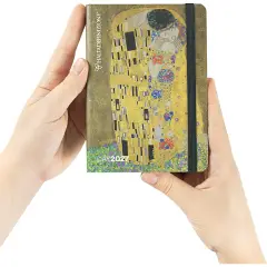 Agenda HaltaDefinizione Mini Bacio Klimt 2027 Giornaliera 12 Mesi - agende
