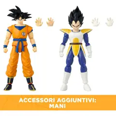 Dragonball Super Dragon Stars Battle Pack Goku vs Vegeta - action figures ed accessori