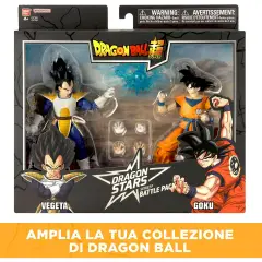 Dragonball Super Dragon Stars Battle Pack Goku vs Vegeta - action figures ed accessori