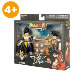 Dragonball Super Dragon Stars Battle Pack Goku vs Vegeta - action figures ed accessori