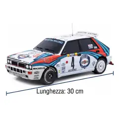 Mondo Motors Lancia Delta HF Integrale RC 1:14, Auto Radiocomandata 30 cm - radiocomandi