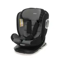 Foppapedretti Seggiolino Auto Iturn Pro i-Size con Seduta Girevole 40-150 cm Black - bambini 40-150 cm (0-12 anni)