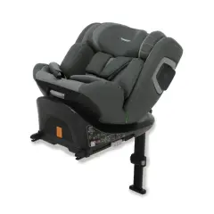 Foppapedretti Seggiolino Auto Iturn Pro i-Size con Seduta Girevole 40-150 cm Grey - bambini 40-150 cm (0-12 anni)