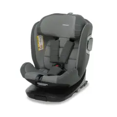 Foppapedretti Seggiolino Auto Iturn Pro i-Size con Seduta Girevole 40-150 cm Grey - bambini 40-150 cm (0-12 anni)