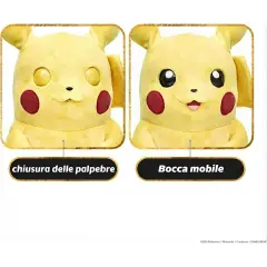 RealFX Pokémon Pikachu Puppetronic, Marionetta 40 cm con 120+ Suoni - action figures ed accessori