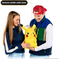 RealFX Pokémon Pikachu Puppetronic, Marionetta 40 cm con 120+ Suoni - action figures ed accessori