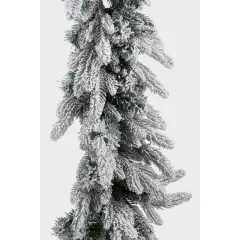 Boa Natalizia Harvard Innevato 270 Cm - fiori e ghirlande