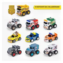 Motor Mutants Uovo Slime Sorpresa Con Veicolo Da Collezione - action figures ed accessori