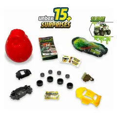 Motor Mutants Uovo Slime Sorpresa Con Veicolo Da Collezione - action figures ed accessori