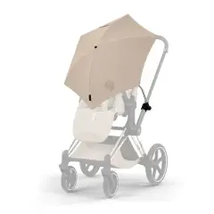 Cybex Ombrellino Parasole Cozy Beige per Passeggino Regolabile - ombrellini