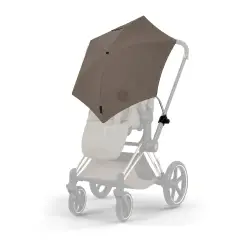 Cybex Ombrellino Parasole Coconut Brown per Passeggino Regolabile - ombrellini