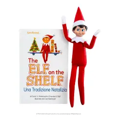 Elf On The Shelf - Una Tradizione Natalizia, Elfo Snodabile + Libro - Giochi di società