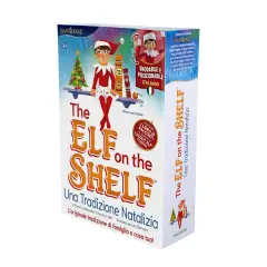 Elf On The Shelf - Una Tradizione Natalizia, Elfa Snodabile + Libro - Giochi di società
