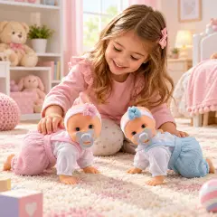 Birby Bambola Interattiva Primi Passi Con Ciuccio - collezionabili bambina