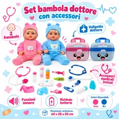 Birby Bua Deluxe Bambola Interattiva Con Borsetta - collezionabili bambina