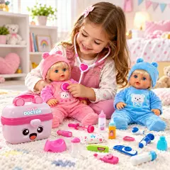 Birby Bua Deluxe Bambola Interattiva Con Borsetta - collezionabili bambina