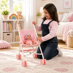 Birby Passeggino Comfort Chiusura Ad Ombrello Per Bambole - Cucine e gioco simbolico