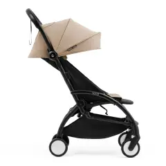 Stokke YOYO5 Passeggino Taupe con Telaio Nero - passeggini compatti