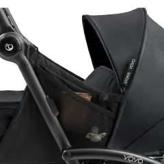 Stokke YOYO5 Navicella Passeggino 0+ Black - passeggini compatti