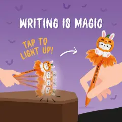 Legami - Penna Gel Light Up Writing Is Magic - Bunny Pumpkin - legami