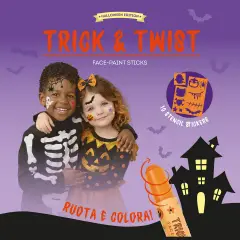 Legami - Trick&Twist Set Di 6 Trucchi Viso In Stick Halloween - legami