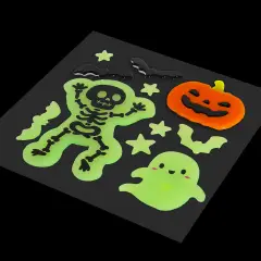 Legami - Window Glow Skeleton Adesivi Gel Fosforescenti Per Finestre Halloween - legami