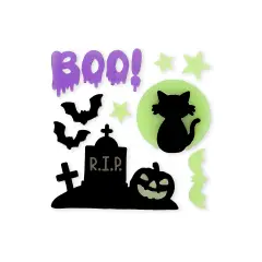 Legami - Window Glow Boo Adesivi Gel Fosforescenti Per Finestre Halloween - legami