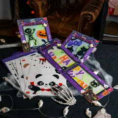 Legami - Window Glow Happy Halloween Adesivi Gel Fosforescenti Per Finestre Halloween - legami