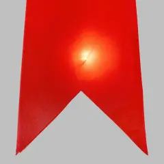 Fiocco Natalizio Rosso Velvet Bow con 24 MicroLED Bianco Caldo 60 cm - addobbi casa