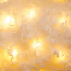 Pecorenna Luminosa Natale H45 cm con 80 MicroLED Bianco Caldo e Multicolor - addobbi casa