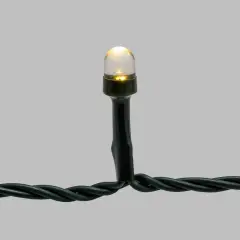 Catena Luminosa Natalizia 100 m con 1000 MaxiLED Bianco Caldo e Flash Bianco Freddo - luci