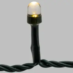 Catena Luminosa Natalizia 100 m con 1000 MaxiLED Bianco Caldo e Flash Bianco Freddo - luci