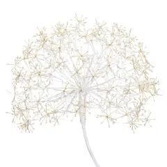 Albero Luminoso a Sfera Bianco RICH 160 cm con 1350 MicroLED - alberi led di design