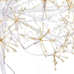 Albero Luminoso a Sfera Bianco RICH 160 cm con 1350 MicroLED - alberi led di design