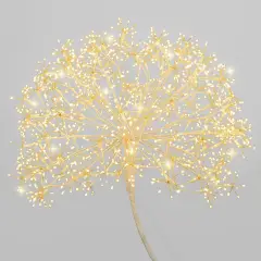 Albero Luminoso a Sfera Bianco RICH 160 cm con 1350 MicroLED - alberi led di design