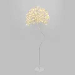 Albero Luminoso a Sfera Bianco RICH 160 cm con 1350 MicroLED - alberi led di design