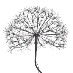 Albero Luminoso a Sfera Nero RICH 160 cm con 1350 MicroLED - alberi led di design