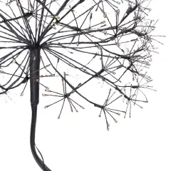 Albero Luminoso a Sfera Nero RICH 160 cm con 1350 MicroLED - alberi led di design