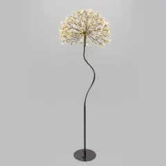 Albero Luminoso a Sfera Nero RICH 160 cm con 1350 MicroLED - alberi led di design