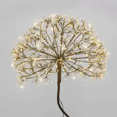 Albero Luminoso a Sfera Nero RICH 160 cm con 1350 MicroLED - alberi led di design