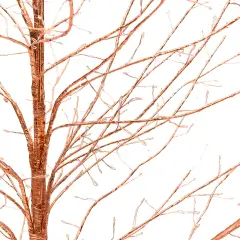 Albero Natalizio TIGLIO Rose Gold 170 cm con 784 MicroLED FlashLED - alberi led di design
