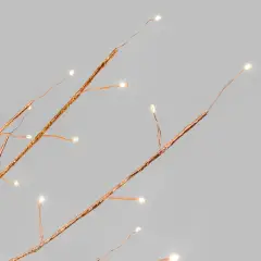 Albero Natalizio TIGLIO Rose Gold 170 cm con 784 MicroLED FlashLED - alberi led di design