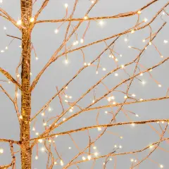 Albero Luminoso TIGLIO Rose Gold 200 cm con 1120 MicroLED FlashLED - alberi led di design