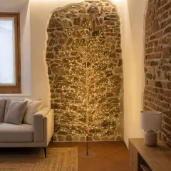 Albero Luminoso TIGLIO Rose Gold 200 cm con 1120 MicroLED FlashLED - alberi led di design