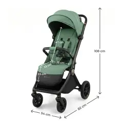 Kinderkraft Passeggino Dave Nero - passeggini compatti