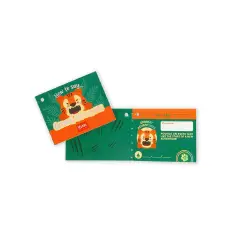 Peluche Legami Tigre Mini Super Morbido con Carta d’Identità - legami