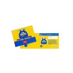Peluche Legami Mostriciattolo Mini Super Morbido con Carta d’Identità - legami