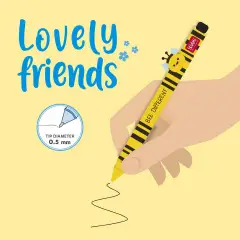 Legami - Penna gel  - Lovely Friends - Ape - legami