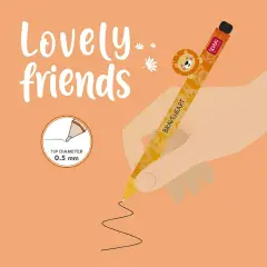 Legami - Penna gel  - Lovely Friends - Leone - legami