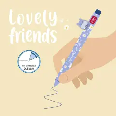 Legami - Penna gel  - Lovely Friends - Hippo - legami